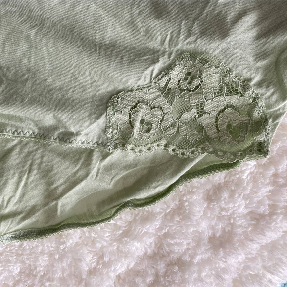 Intimately Free People Green Lacey Strappy Bodysuit Top NEW Size XS - Picture 11 of 12